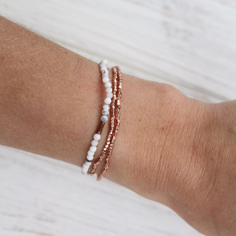 
                      
                        BRC Scout Delicate Howlite Wrap Bracelet and Necklace
                      
                    