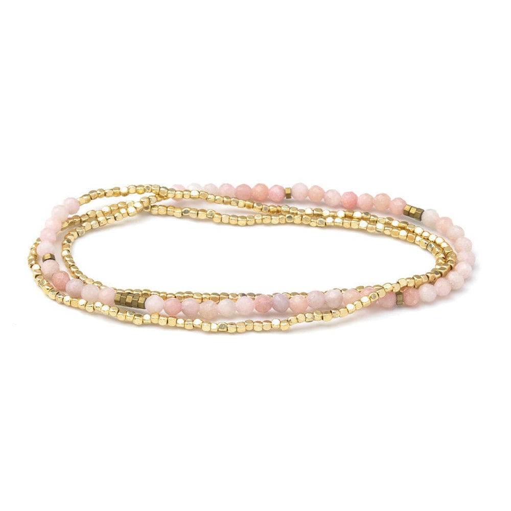 
                      
                        BRC Scout Delicate Pink Opal Wrap Bracelet and Necklace
                      
                    