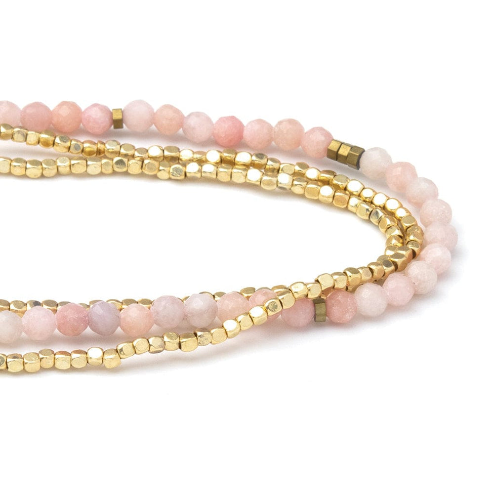 
                      
                        BRC Scout Delicate Pink Opal Wrap Bracelet and Necklace
                      
                    