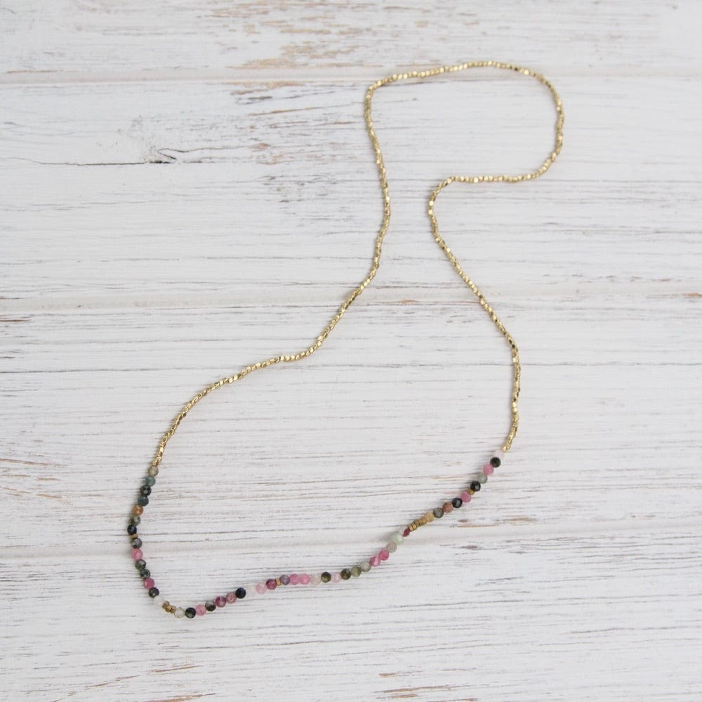 
                      
                        BRC Scout Delicate Tourmaline and Gold Wrap Bracelet and Necklace
                      
                    