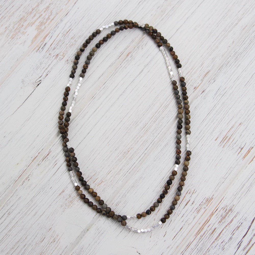 
                      
                        BRC Scout Desert Jasper Wrap Bracelet & Necklace
                      
                    