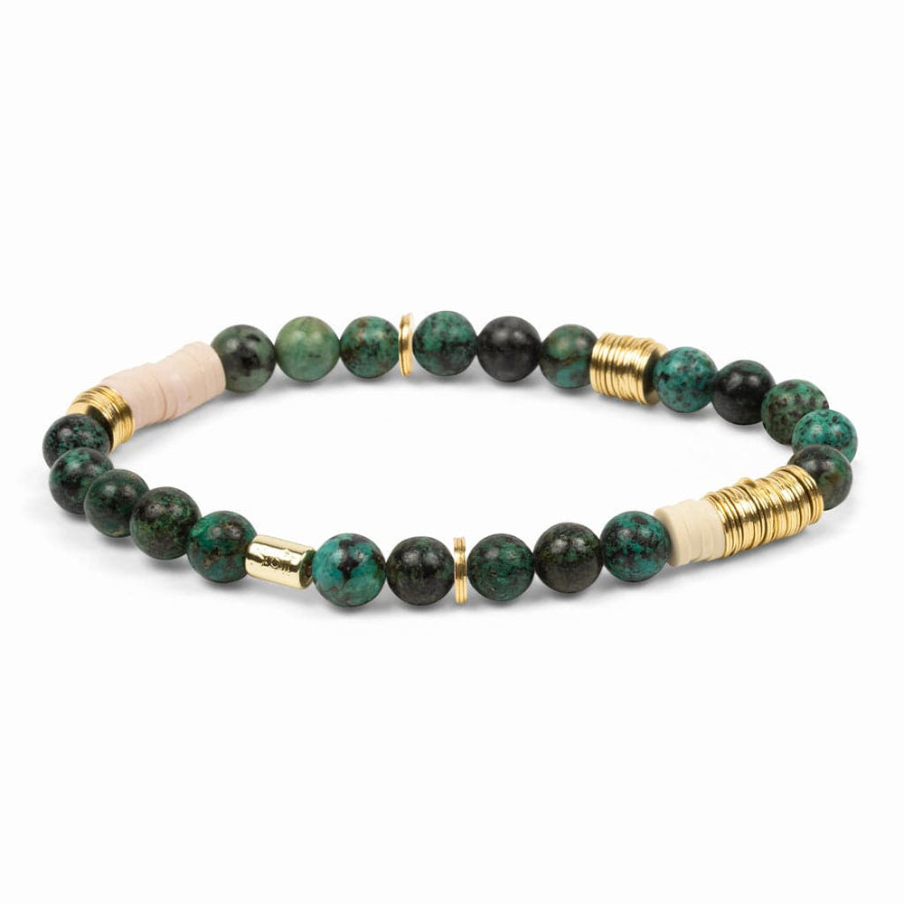 
                      
                        BRC Scout Intermix Stone Stacking Bracelet - African Turquoise
                      
                    