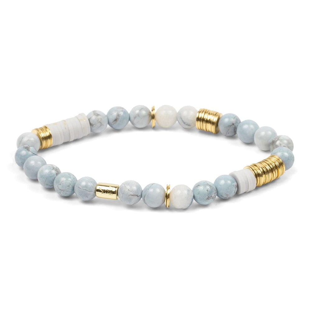 
                  
                    BRC Scout Intermix Stone Stacking Bracelet - Blue Howlite
                  
                