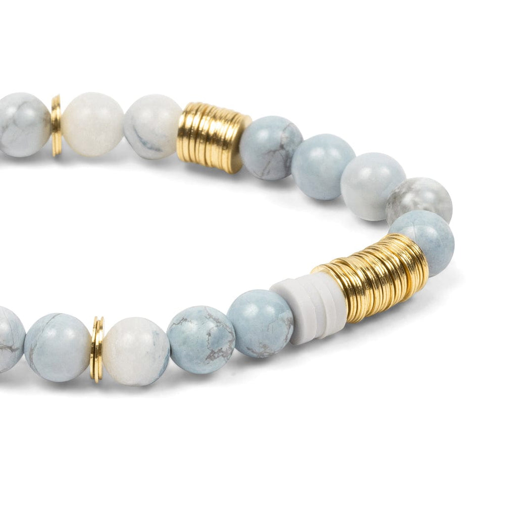 
                  
                    BRC Scout Intermix Stone Stacking Bracelet - Blue Howlite
                  
                