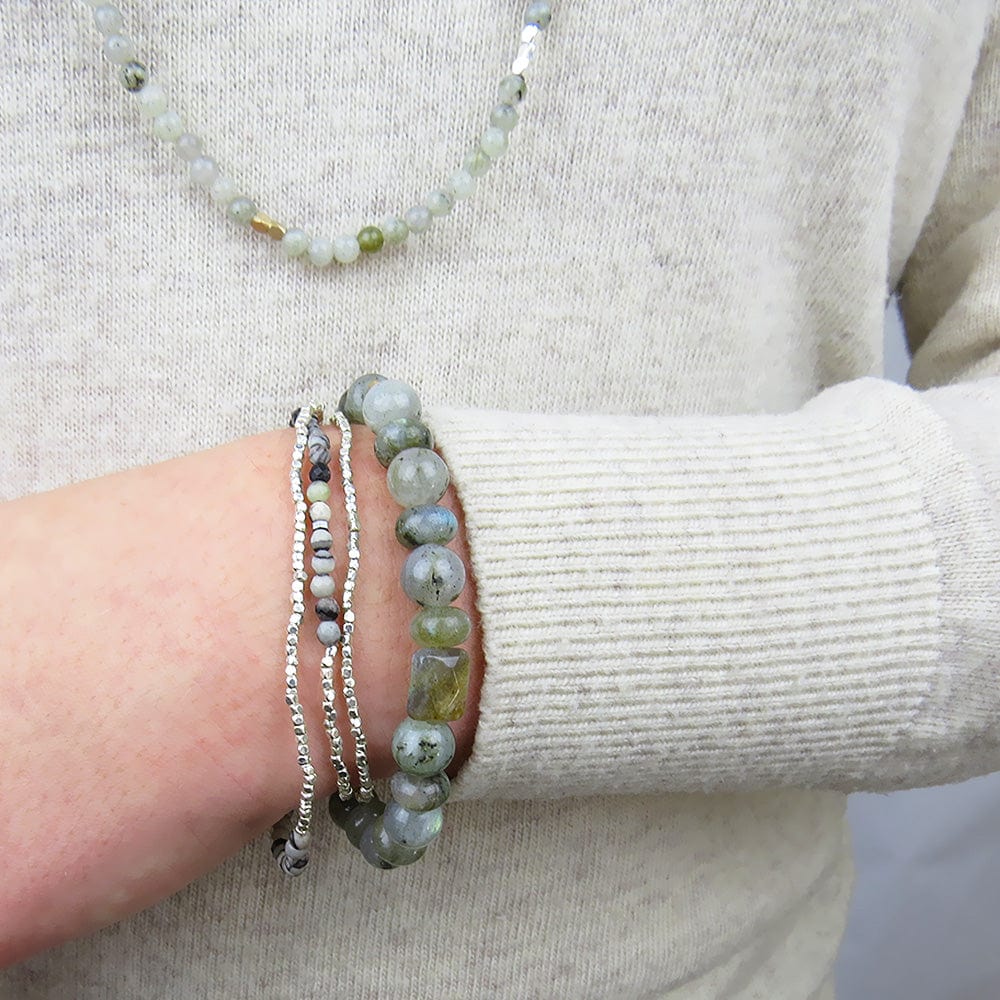 
                  
                    BRC Scout Labradorite Stone Stacking Bracelet
                  
                