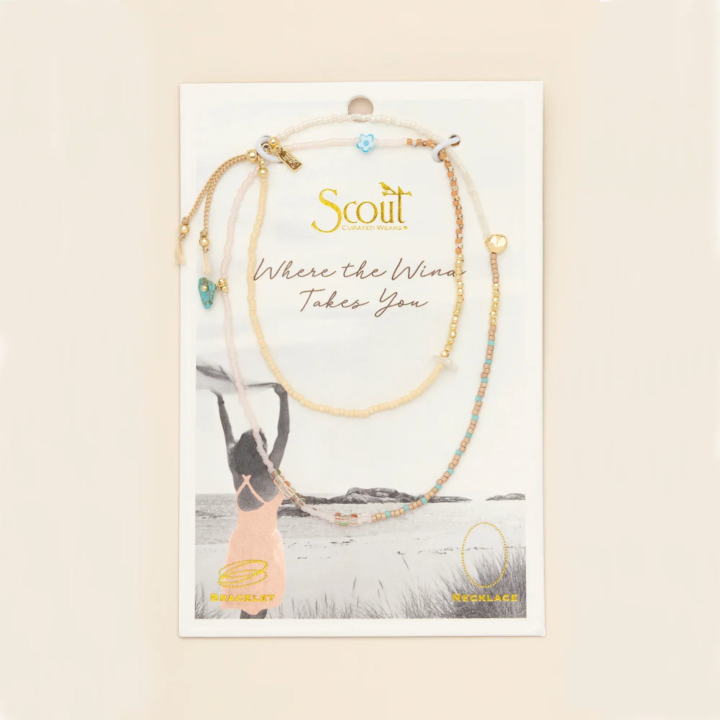 BRC Scout Mixed Media Wrap Where the Wind Takes You