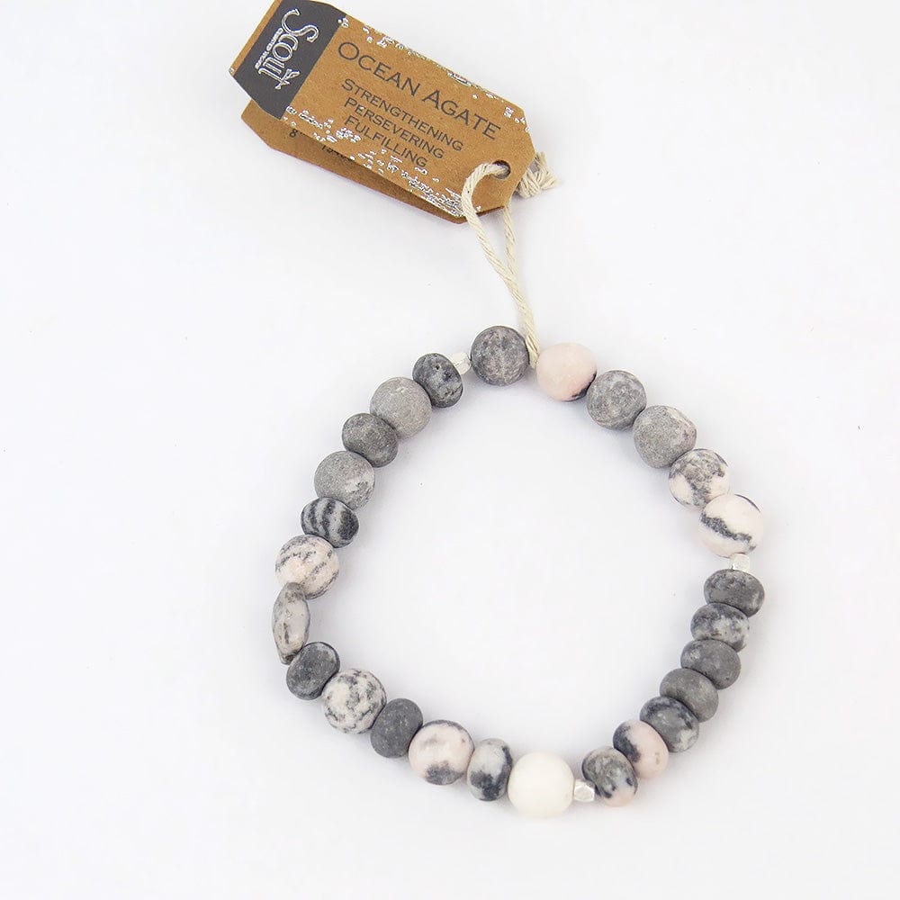 
                      
                        BRC Scout Ocean Agate Stone Stacking Bracelet
                      
                    