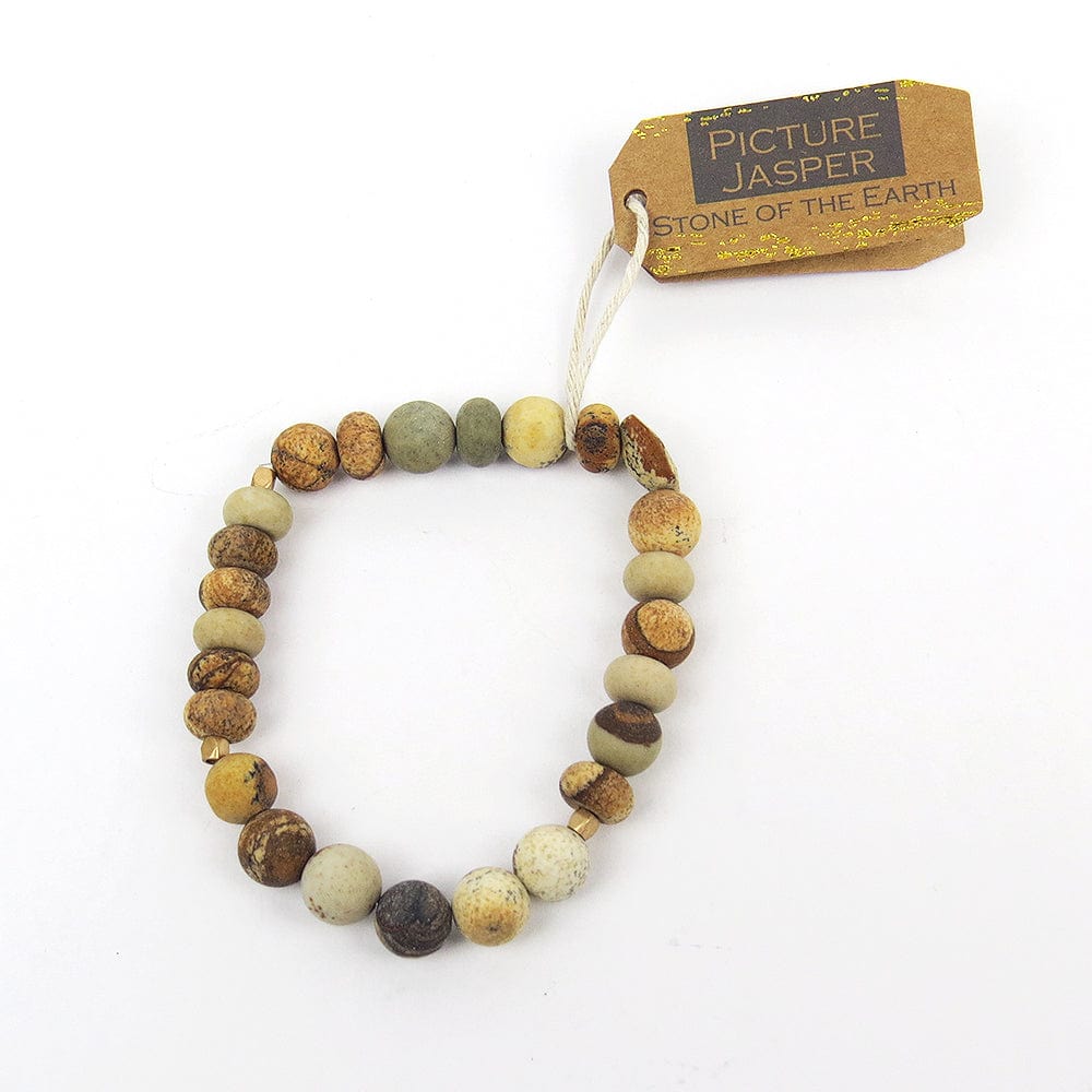 
                      
                        BRC Scout Picture Jasper Stone Stacking Bracelet
                      
                    