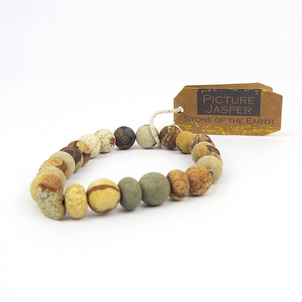 
                      
                        BRC Scout Picture Jasper Stone Stacking Bracelet
                      
                    