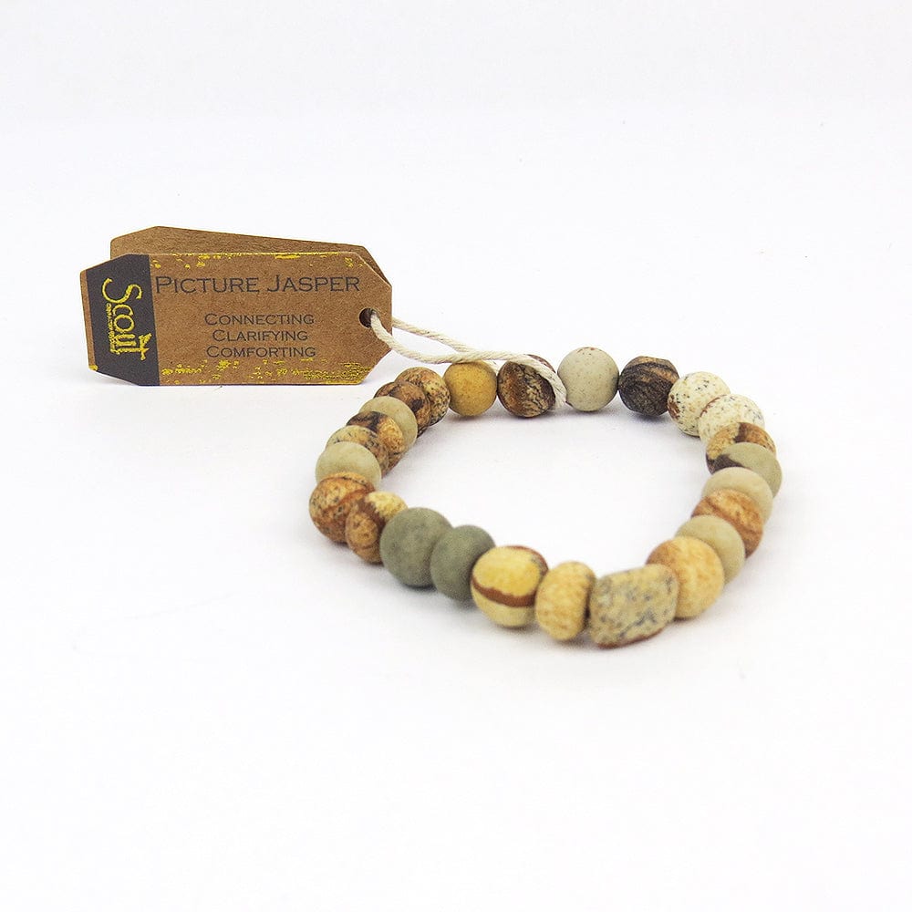 
                      
                        BRC Scout Picture Jasper Stone Stacking Bracelet
                      
                    