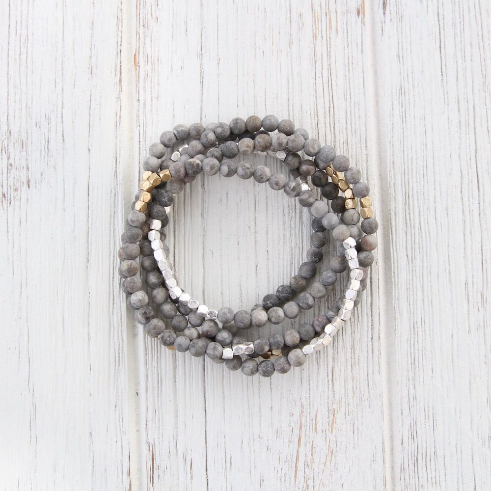 
                  
                    BRC Scout River Stone Wrap Bracelet & Necklace
                  
                