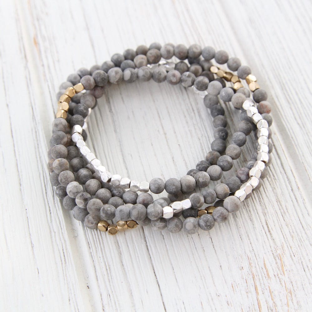 
                  
                    BRC Scout River Stone Wrap Bracelet & Necklace
                  
                