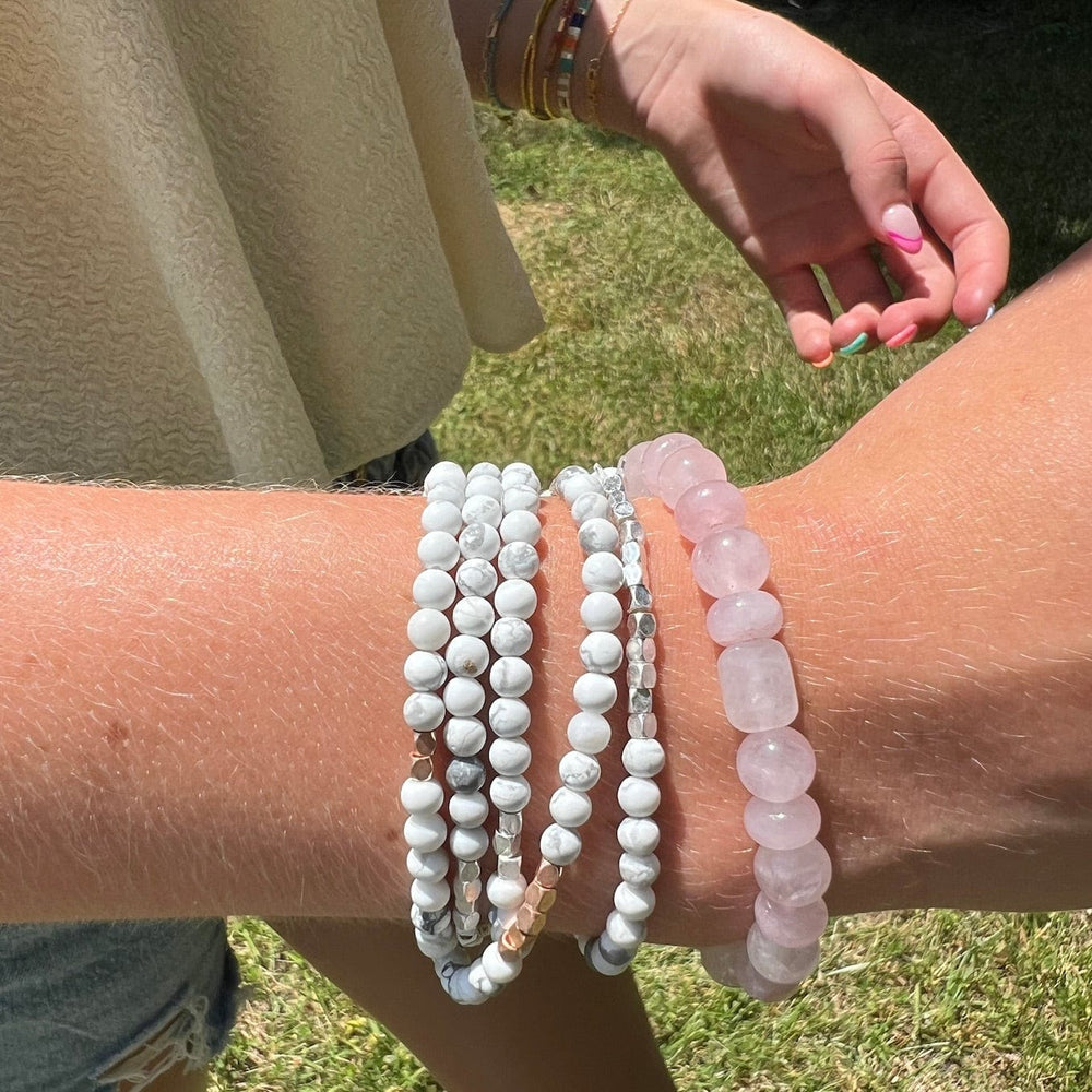 
                      
                        BRC Scout Rose Quartz Stone Stacking Bracelet
                      
                    