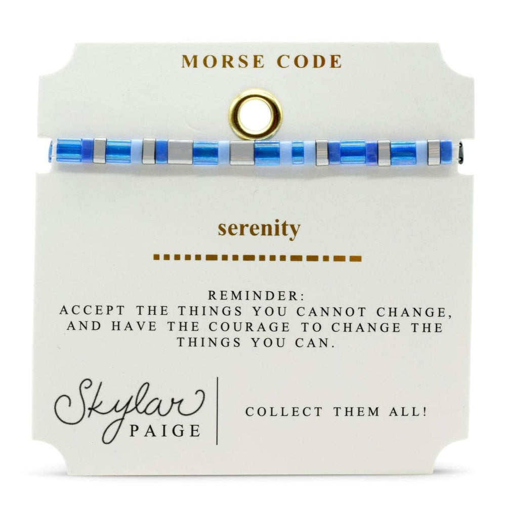 
                      
                        BRC Serenity - Morse Code Tila Beaded Bracelet
                      
                    