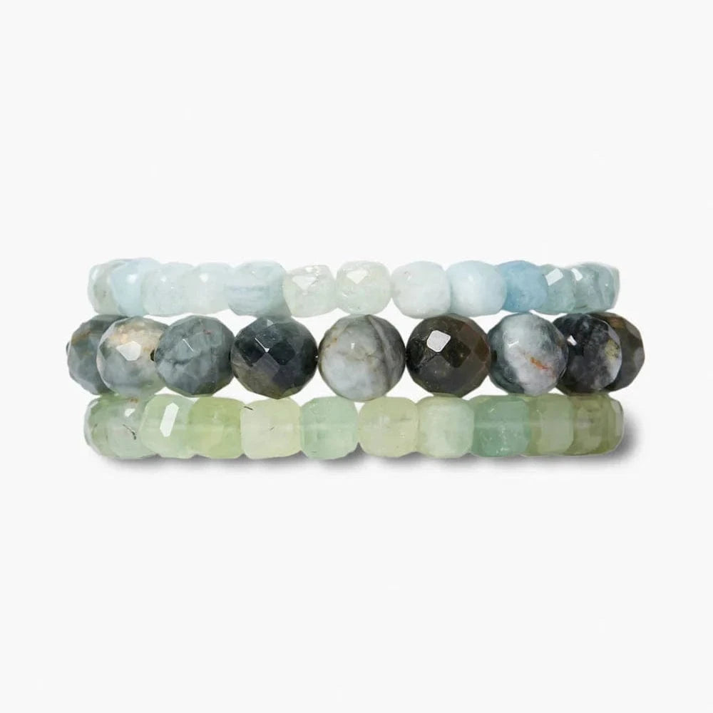 BRC Sierra Bracelet Set Blue Multi