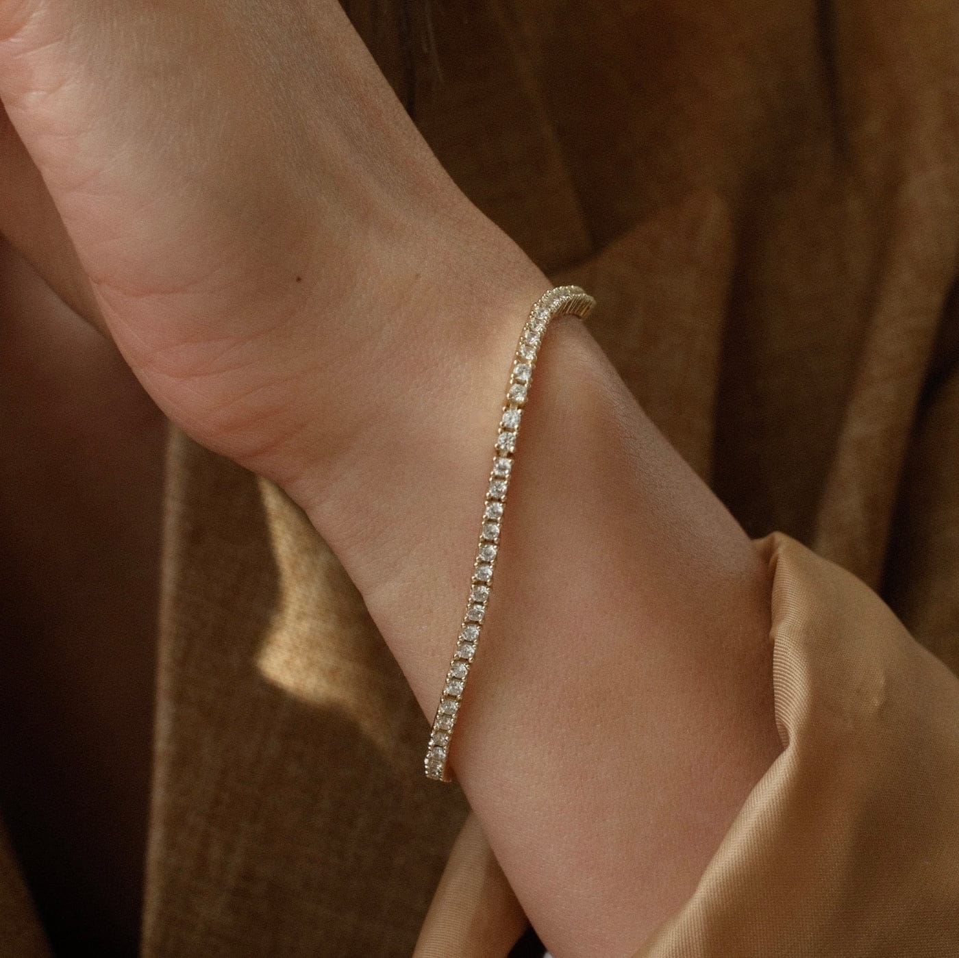 BRC Silver Laney Tennis Brcaelet