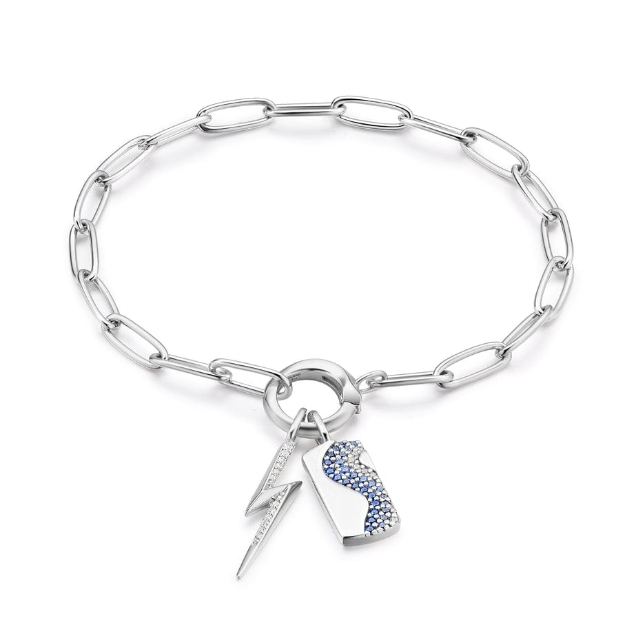 
                  
                    BRC Silver Link Charm Chain Connector Bracelet
                  
                