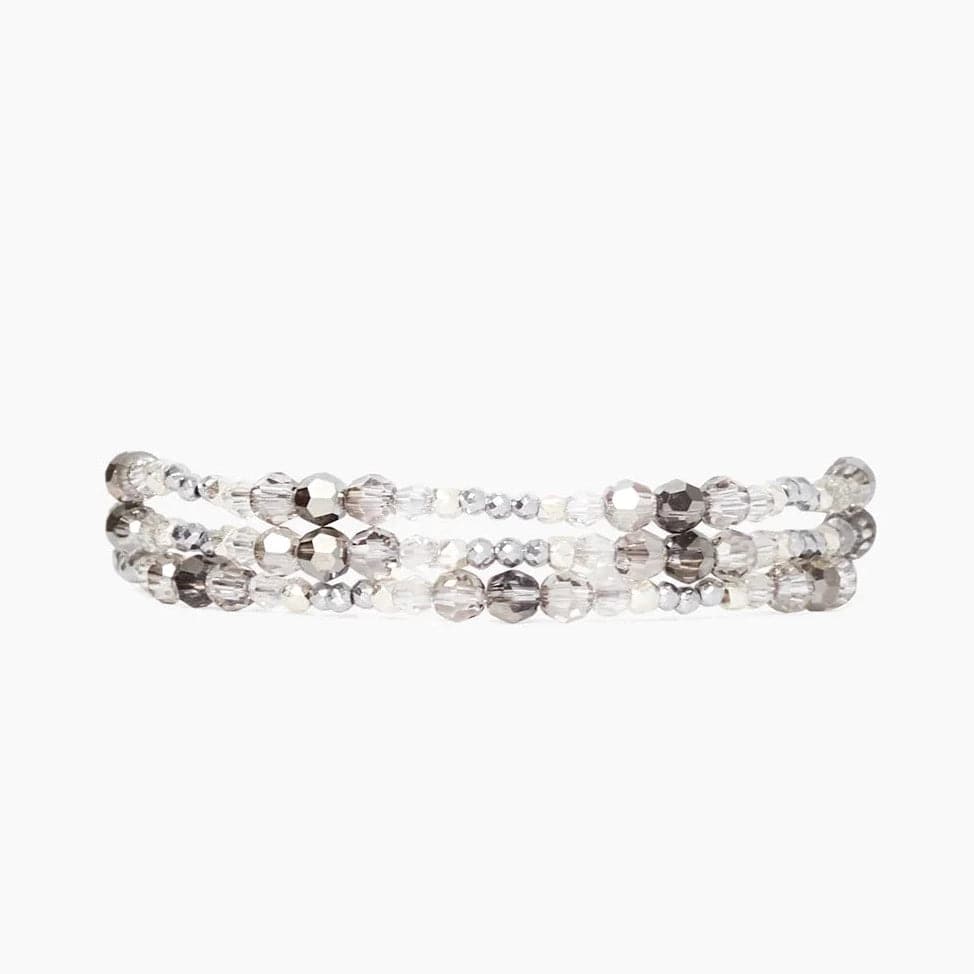 BRC Silver Mix Dresden Naked Wrap Bracelet