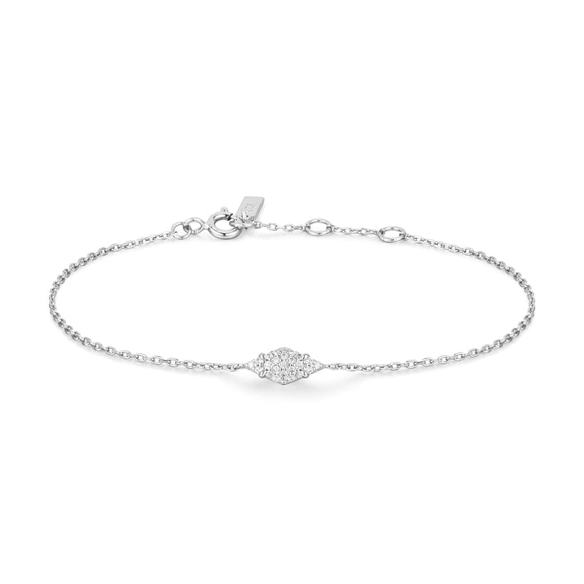 BRC Silver Pave Sparkle Bracelet