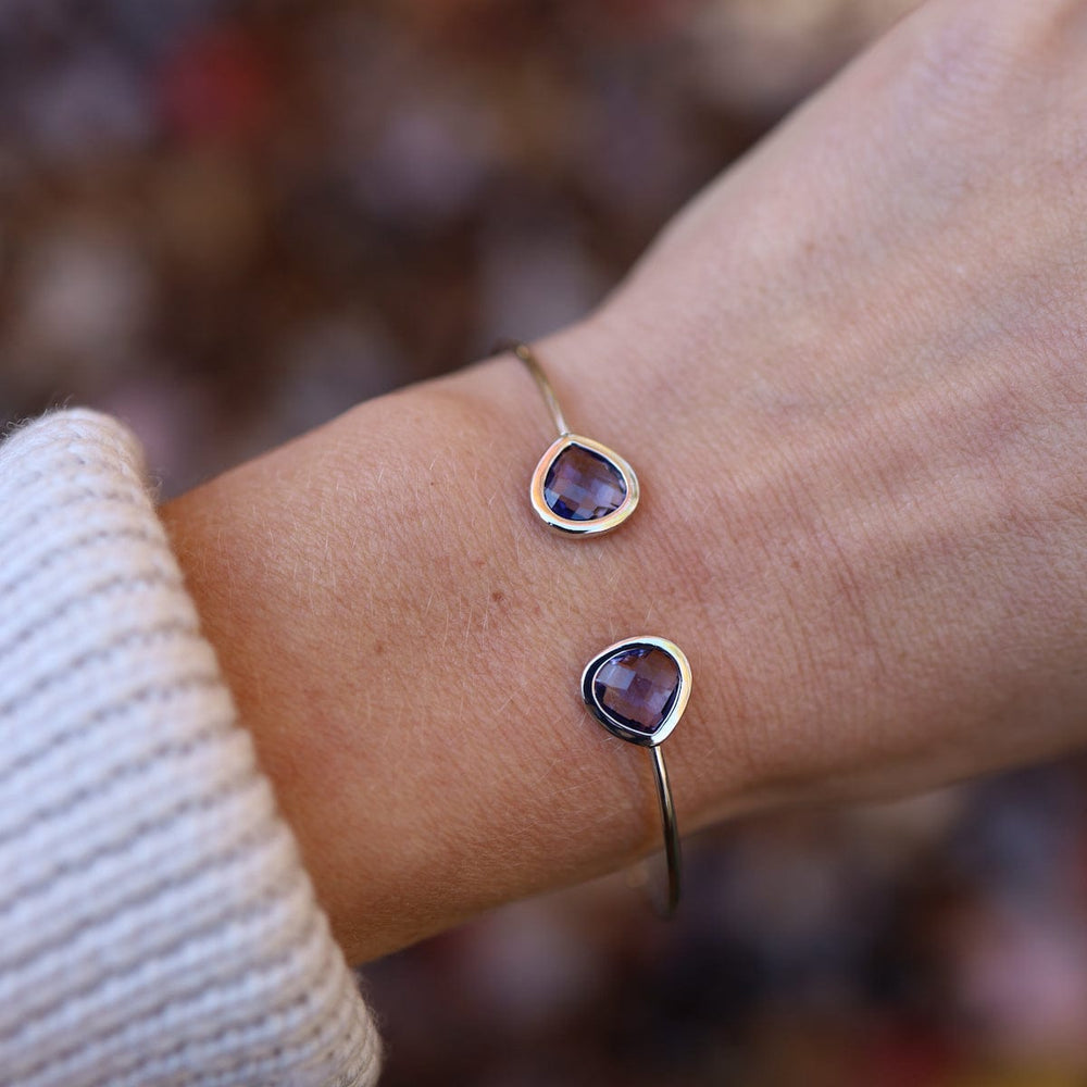 BRC Silver Plum Bracelet