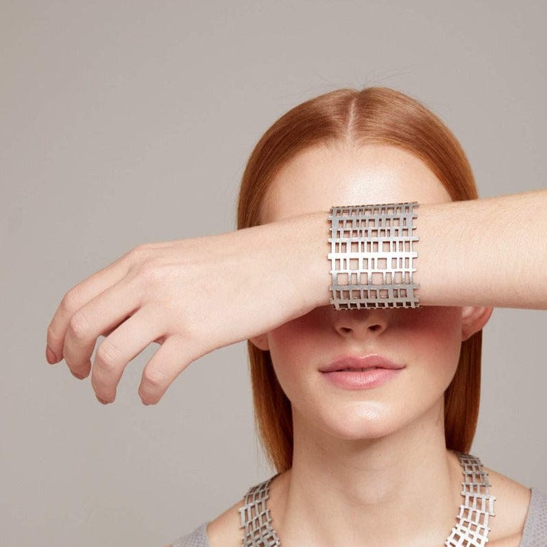 BRC Silver Scarlett Cuff Bracelet