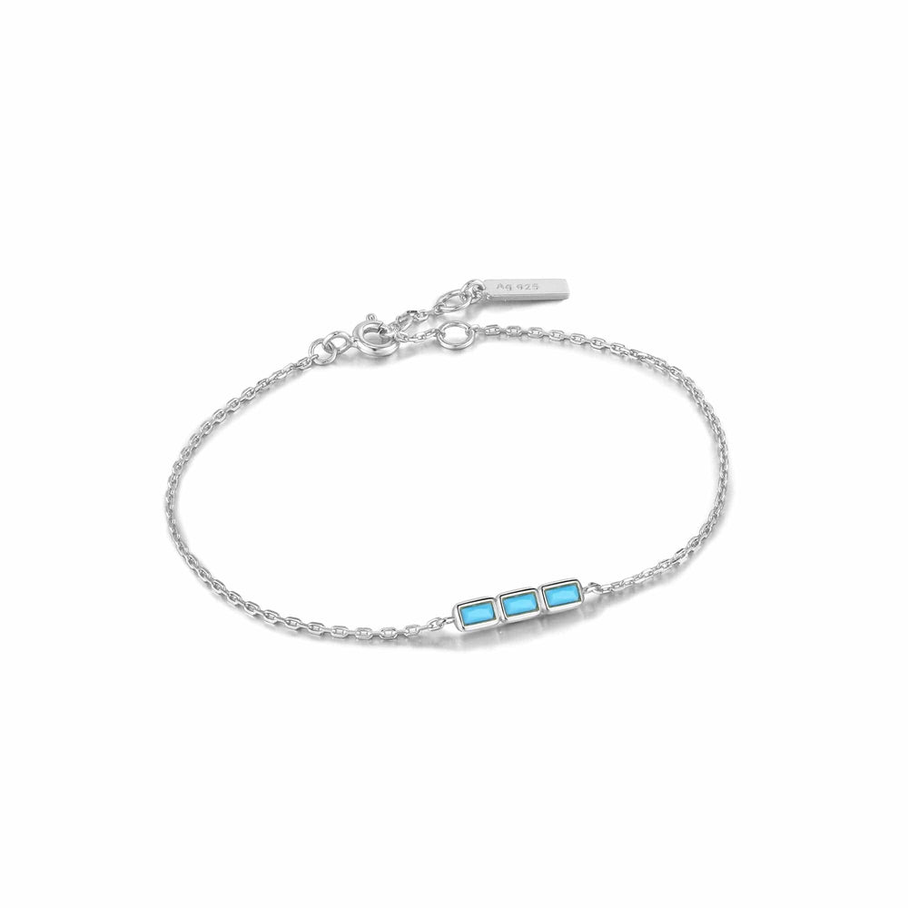 
                      
                        BRC Silver Turquoise Bar Bracelet
                      
                    