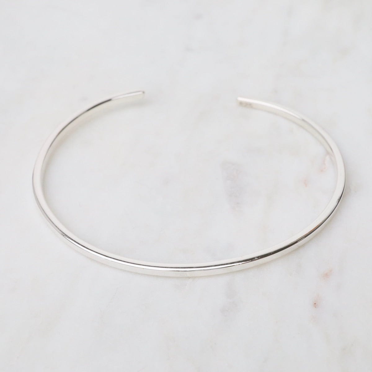 BRC Simple Square Wire Sterling Silver Cuff