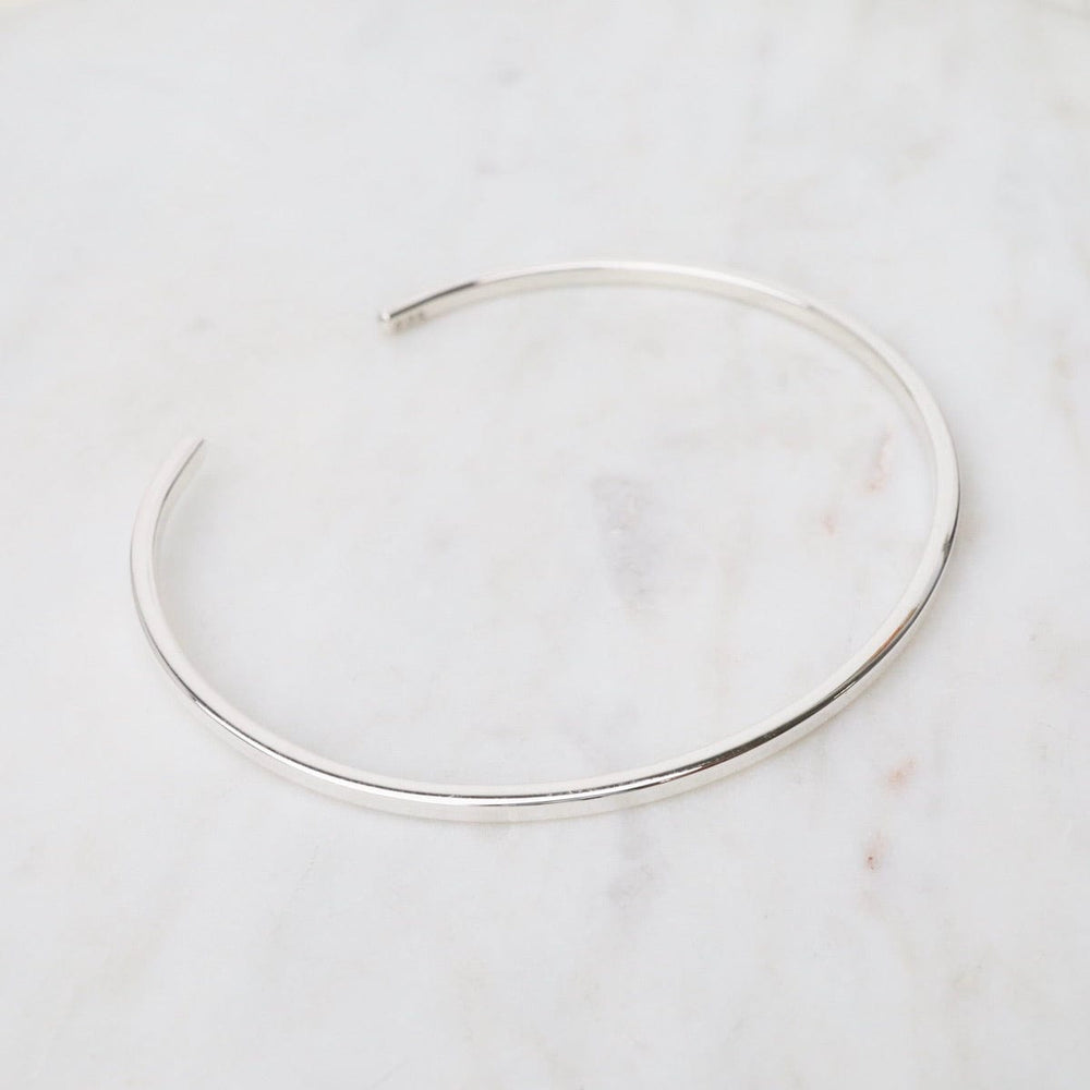 
                  
                    BRC Simple Square Wire Sterling Silver Cuff
                  
                