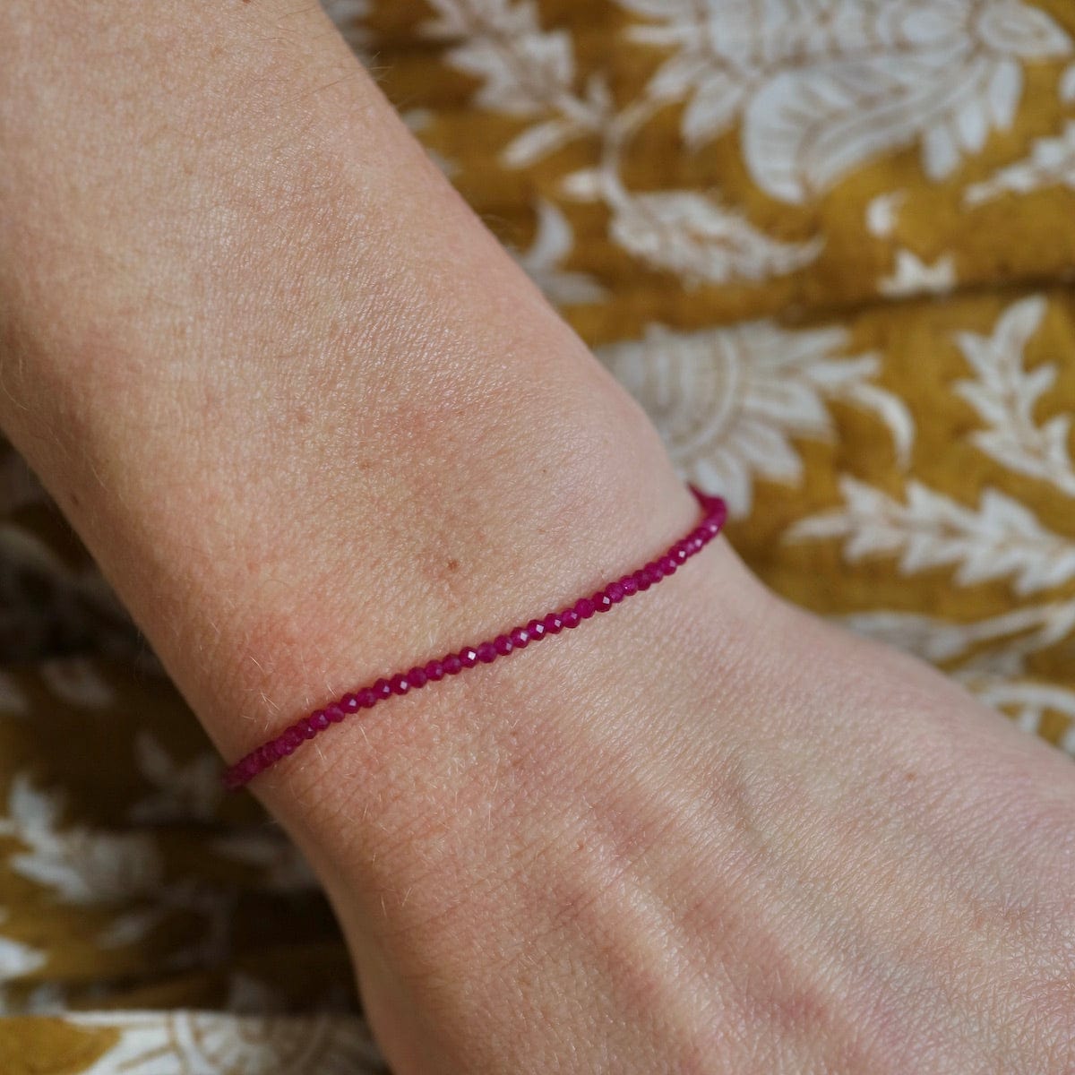 Rhodolite garnet store bracelet