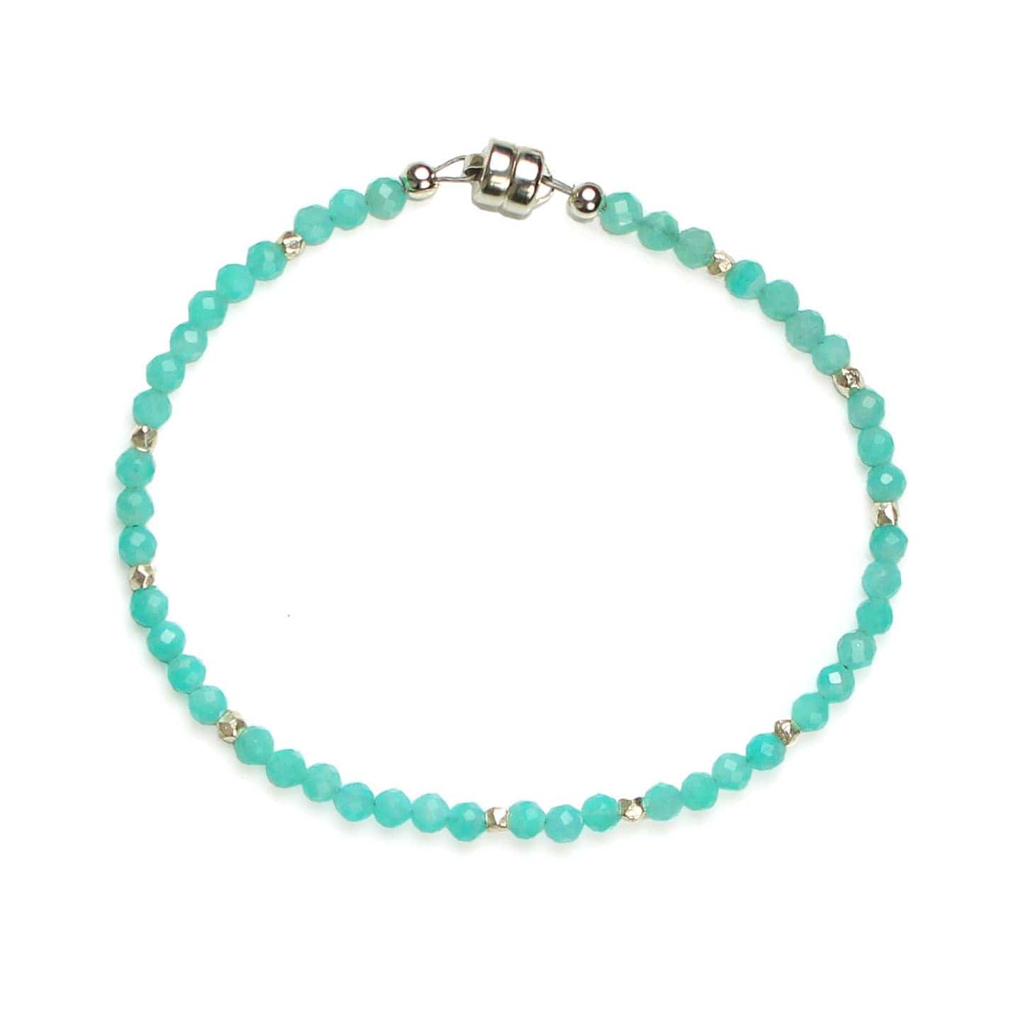 BRC Single Strand Amazonite Bracelet
