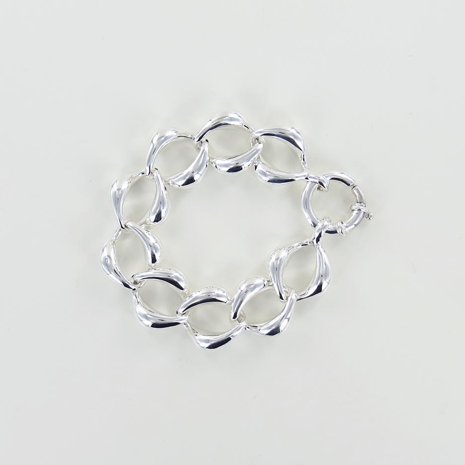 BRC SMALL OVAL LINK ELECTROFORM BRACELET