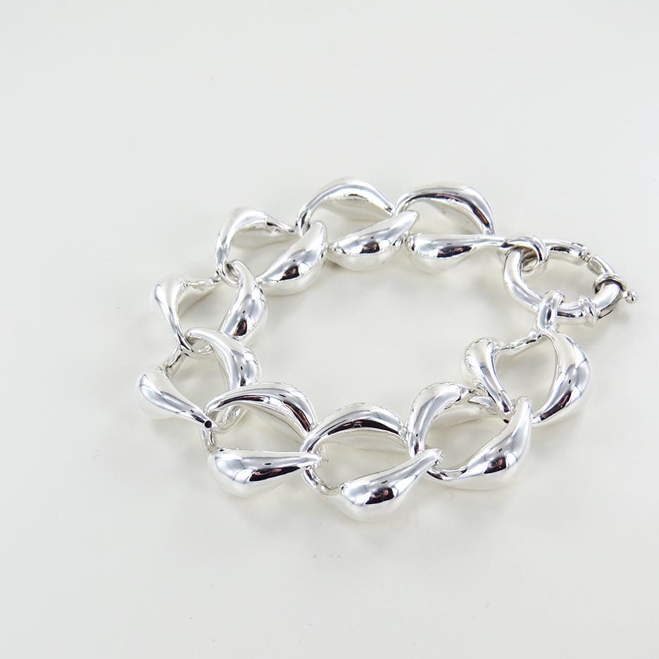 BRC SMALL OVAL LINK ELECTROFORM BRACELET