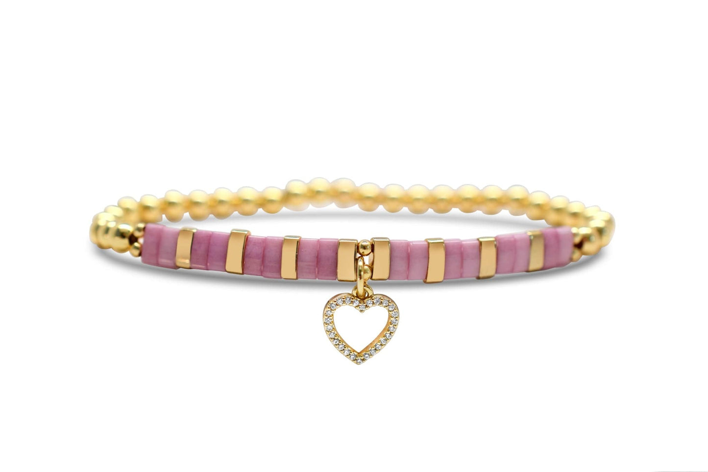 BRC So Charming - Bead It! Open Heart Bracelet