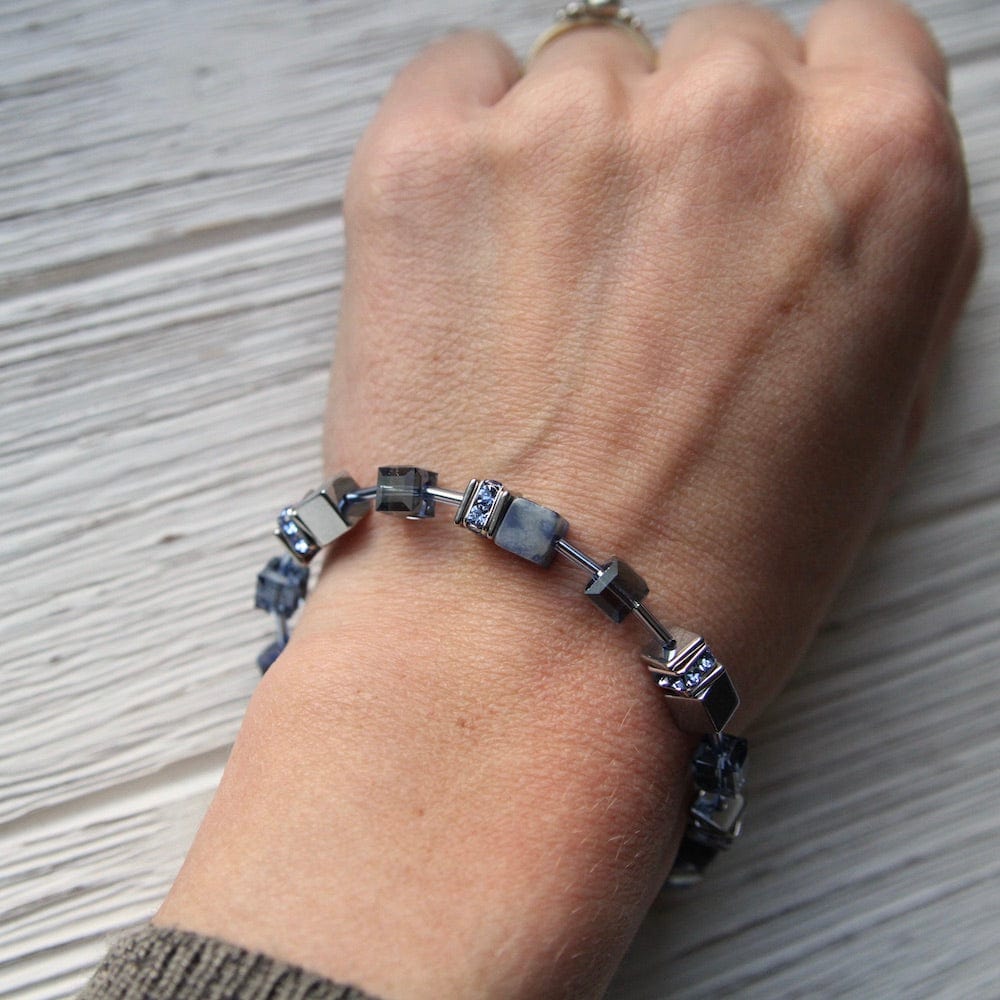 BRC SODALITE GEO CUBE BRACELET