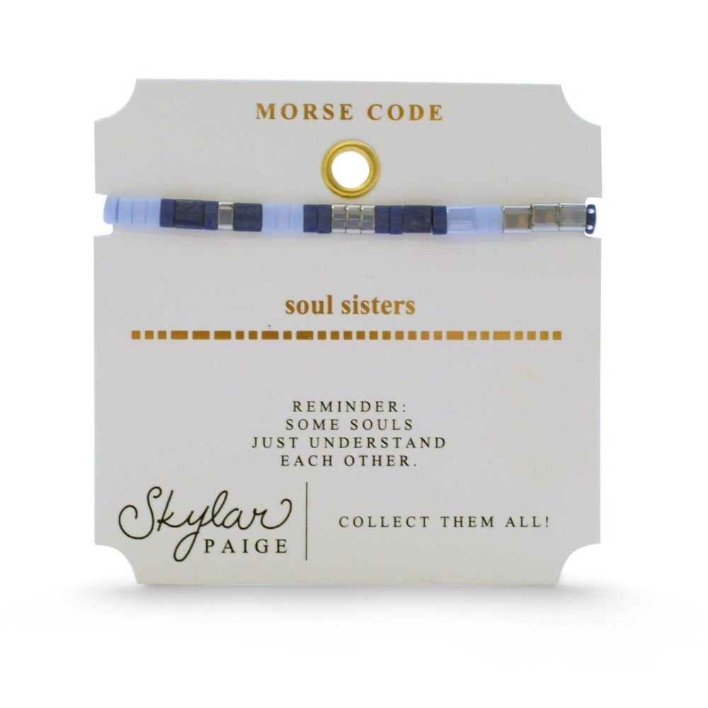 
                      
                        BRC Soul Sisters - Morse Code Tila Beaded Bracelet
                      
                    