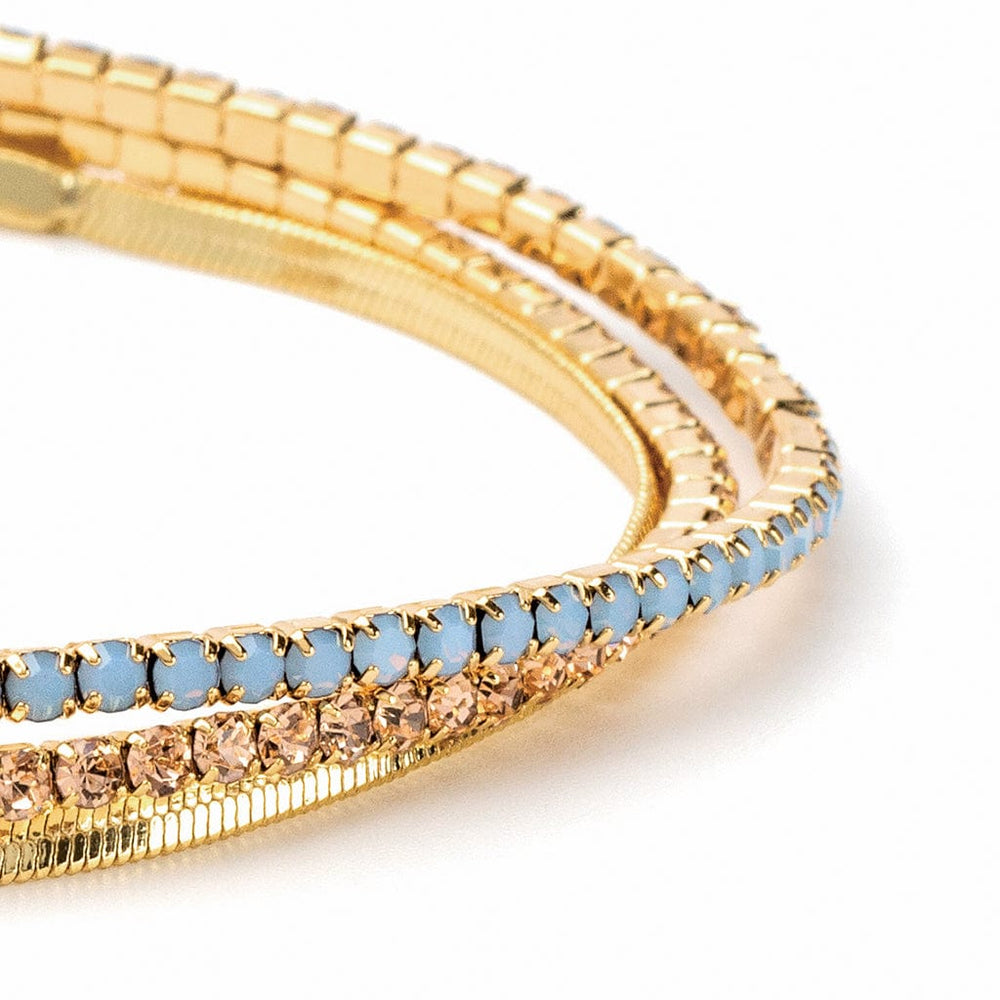 
                      
                        BRC Sparkle & Shine Rhinestone Bracelet Trio - Air Blue Opal & Gold
                      
                    