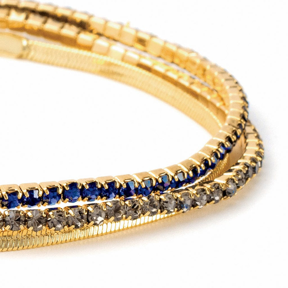 
                      
                        BRC Sparkle & Shine Rhinestone Bracelet Trio - Montana Blue & Gold
                      
                    