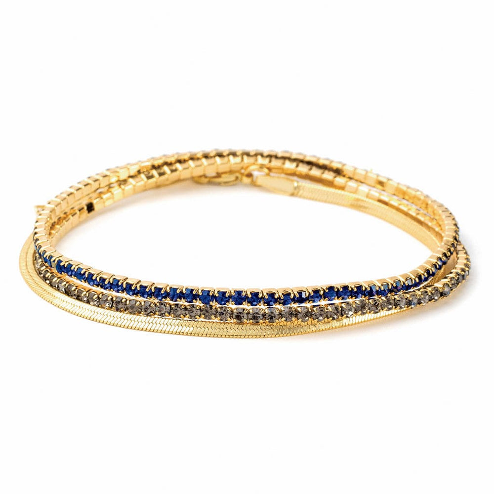 
                      
                        BRC Sparkle & Shine Rhinestone Bracelet Trio - Montana Blue & Gold
                      
                    