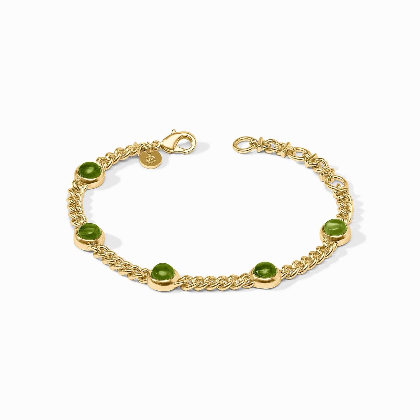 BRC-SPL Iridescent Palmetto Green Dolce Delicate Bracelet
