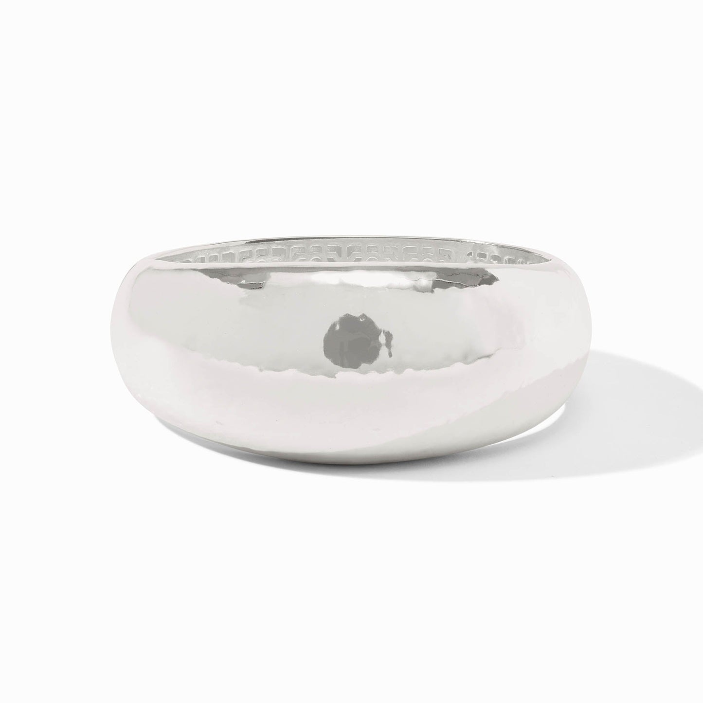 BRC-SPL Silver Catalina Statement Hinge Bangle Bracelet