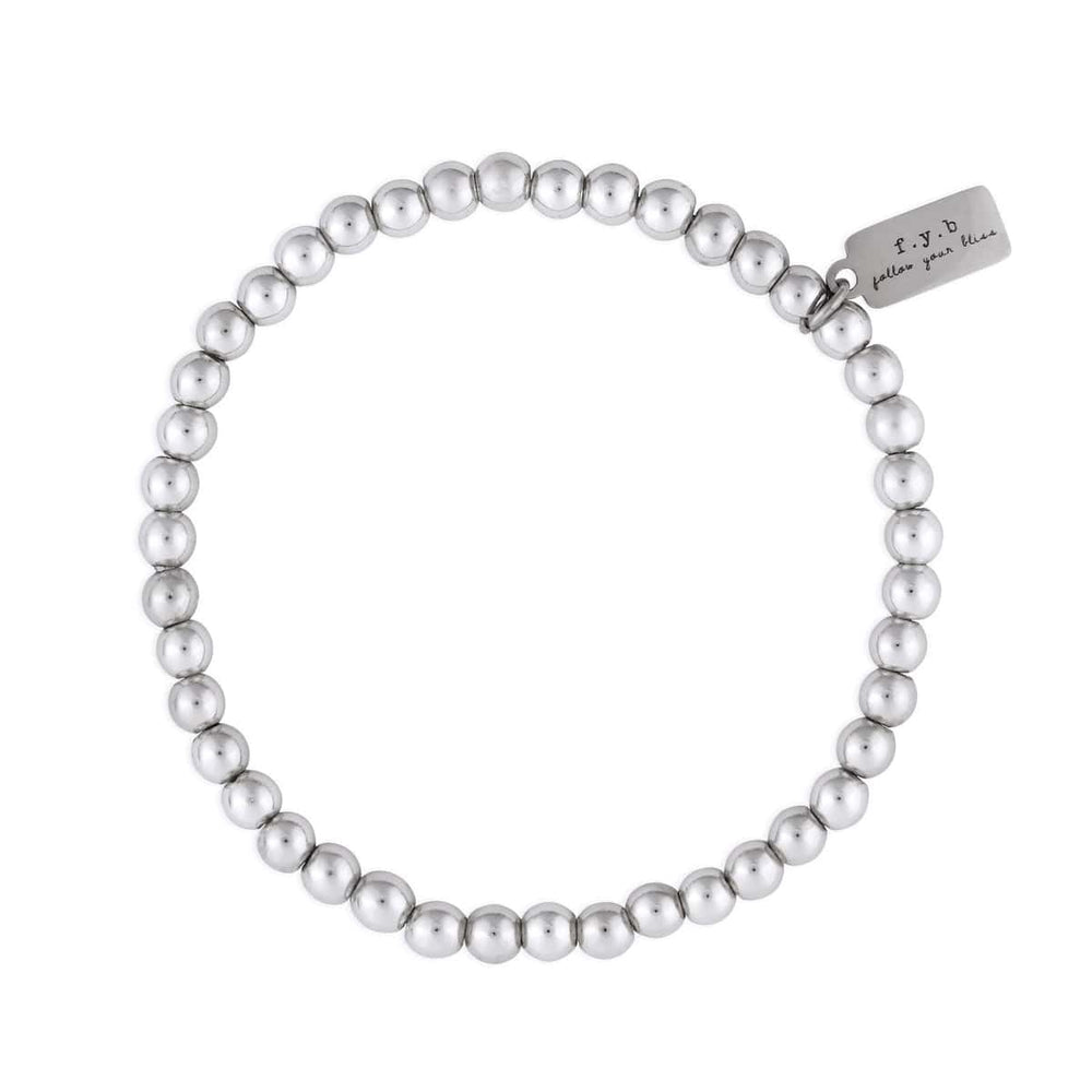 
                      
                        BRC-SPL Silver Plated Hematite Staples Bracelet
                      
                    