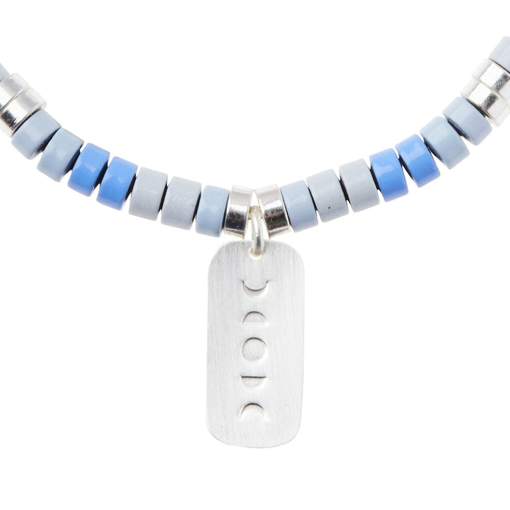 
                      
                        BRC-SPL Stone Intention Charm Bracelet - Howlite/Silver
                      
                    