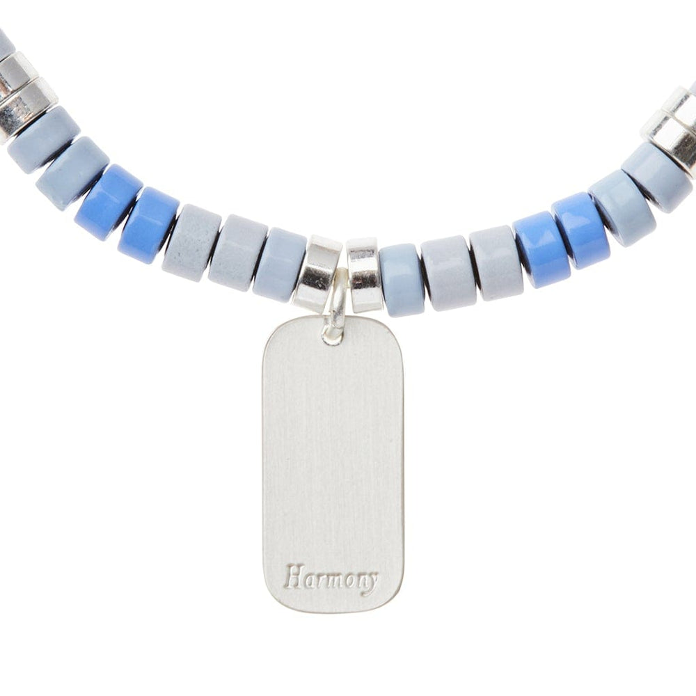 
                      
                        BRC-SPL Stone Intention Charm Bracelet - Howlite/Silver
                      
                    