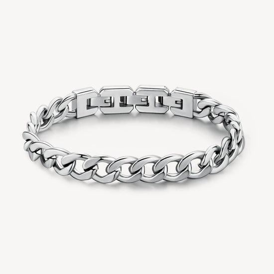 BRC-SS Stainless Steel Curb Chain Bracelet