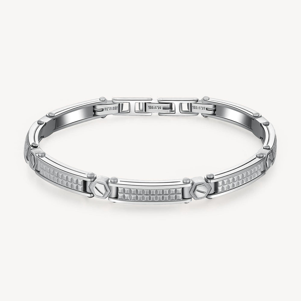 
                      
                        BRC-SS Stainless Steel Polished and Satin Bracelet
                      
                    