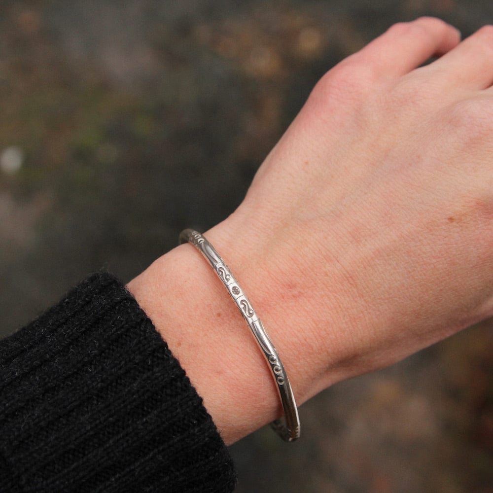 
                      
                        BRC Stamped Pattern Bangle
                      
                    