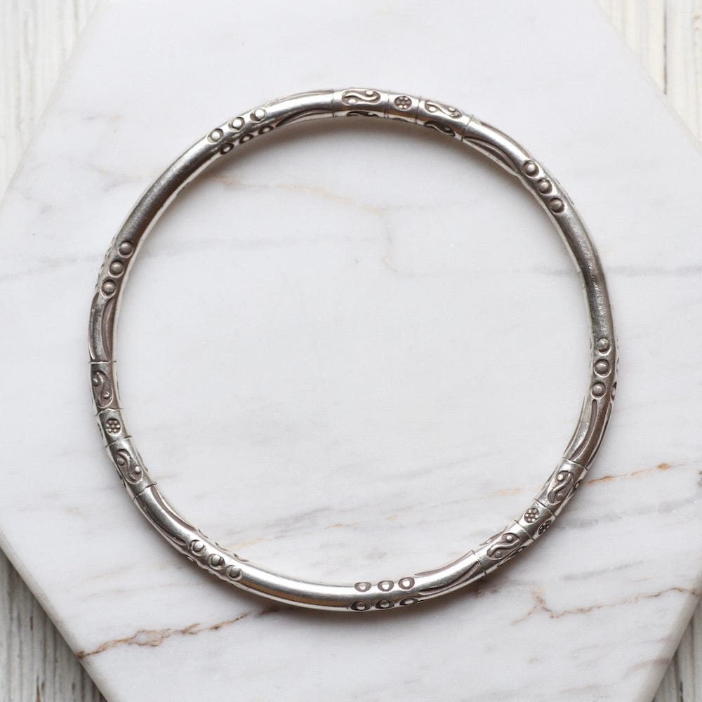 
                      
                        BRC Stamped Pattern Bangle
                      
                    