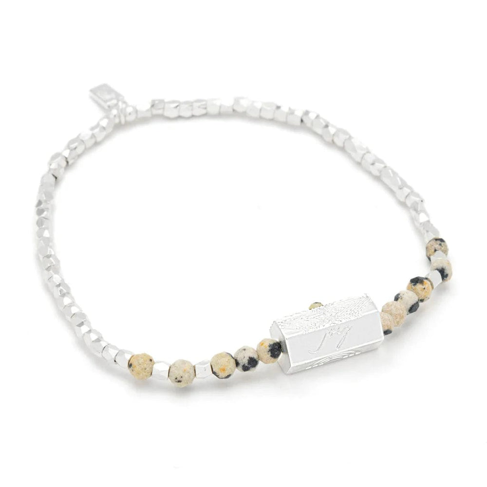 
                  
                    BRC Stella Bracelet -  Joy/Dalmatian Jasper/Silver
                  
                