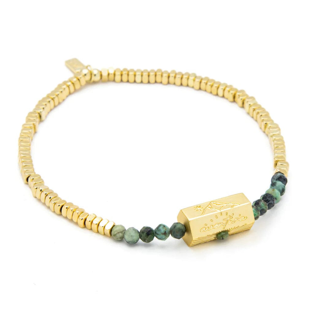 
                  
                    BRC Stella Bracelet - Transformation/African Turquoise/Gold
                  
                