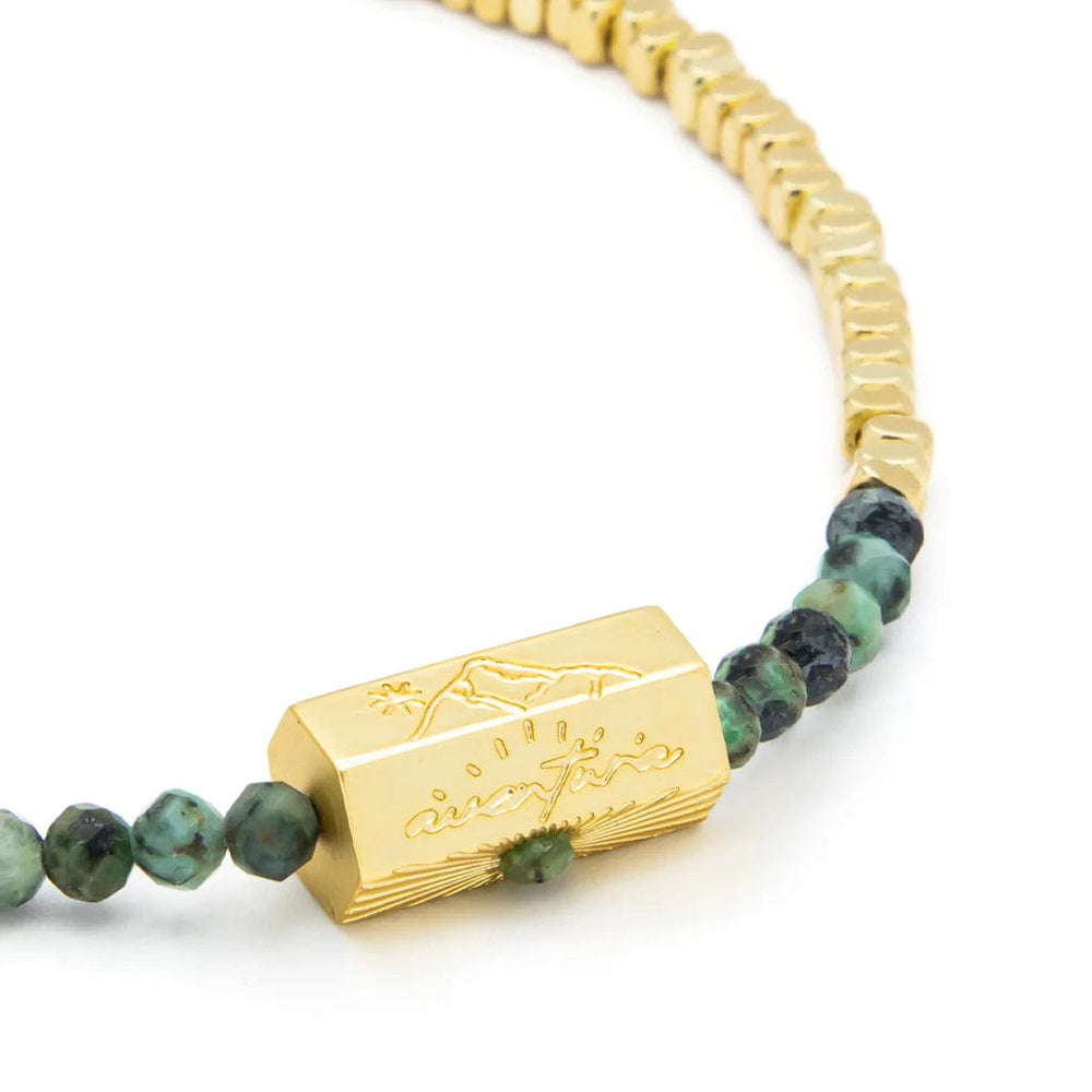 
                  
                    BRC Stella Bracelet - Transformation/African Turquoise/Gold
                  
                